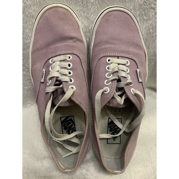 Vans Authentic Jersey Lavender Fog‎ Women's size 9 Mens 7.5 Unisex Skateboarding - Picture 13 of 15